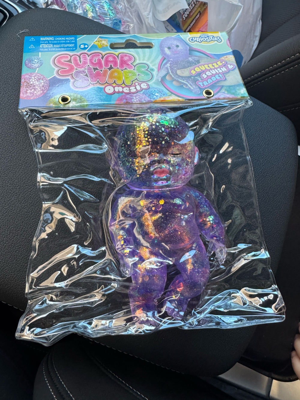Sugar Swaps Onesie Squishy Baby - PURPLE - Brand New In Packaging